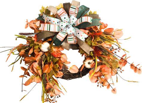 Grapevine and Fall Leaves Wreath