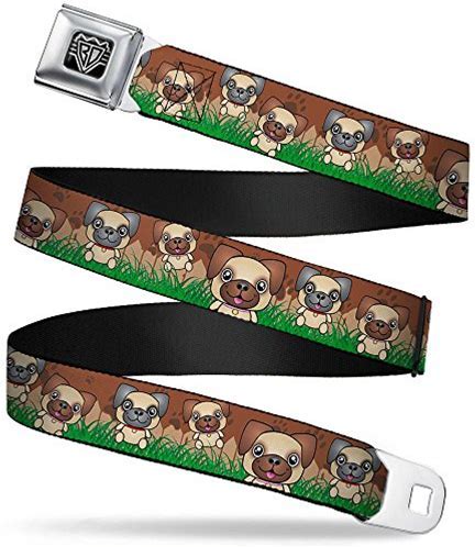 Buckle-Down Pet-Themed Seatbelt Belt